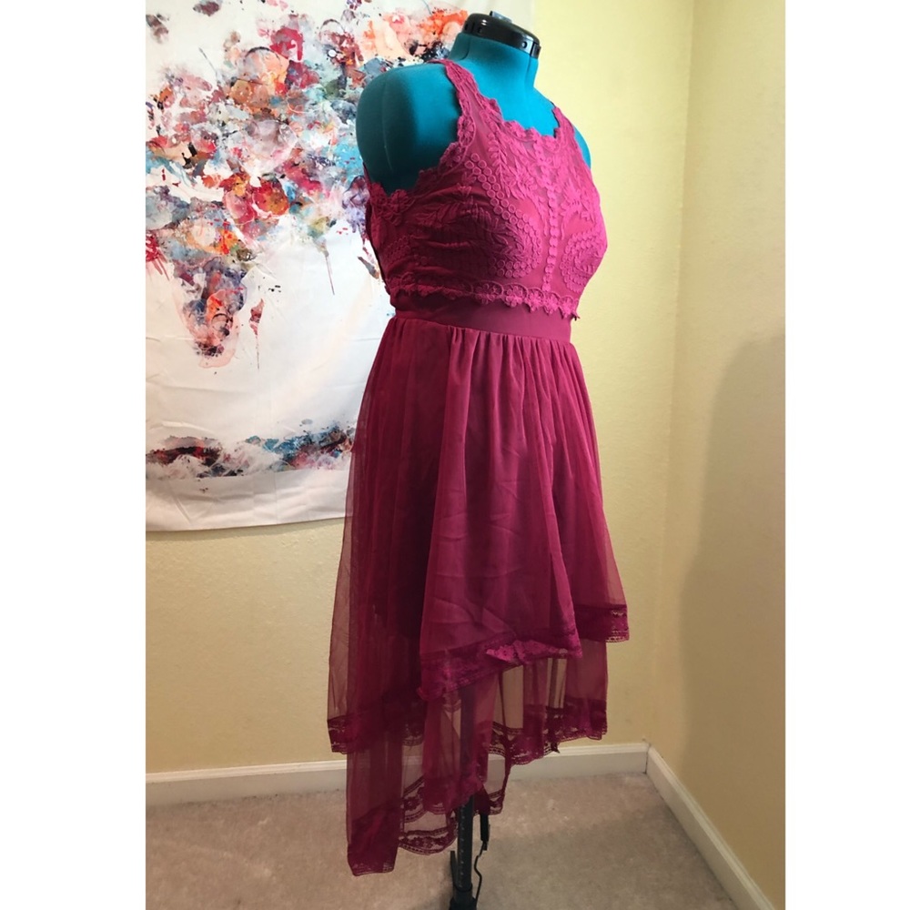 Francesca’s high low dress